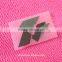 Company brand name heat press transfer sticker for PU leather boots