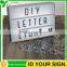 Popular Style Free Retro Combination Letters Light Box
