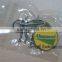 Ornament design zinc alloy key chain with metal hook