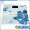 new design LCD display tempered glass electronic weighing scale for famlily