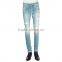 Biker Jeans Blue Denim jeans pantalon (LOTK073)