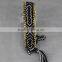 Competitive cotton string bracelet with metal chain , OEM pattern bracelet manufacturer friendship bracelet