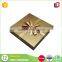 Wholesale china factory cardboard paper custom printing luxury t shirt packaging box with ribbon