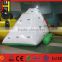 2016 factory price inflatable iceberg climbing water island climb wall toys 0.9mm PVC tarpaulin