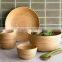 Round Coiled Bamboo Bowl (website: july.etop)