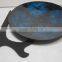Round lacquer plate for decoration, handicraft dishes from Vietnam