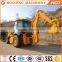 with CE 55KW 8200KG WZ30-25 1.0CBM Center Pivot small chinese backhoe