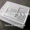 2017 good quality plastic transport chicken crate/cage for sale