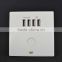 Universal wall socket usb charger with 4 usb power charger
