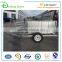 Galvanized semi side panel trailer for sheep panel