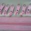 Zipper #5 with Pulls, Pink Zipper by the Yard, 5# Zipper
