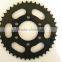 wholesale bajaj boxer chain and motorcycle sprocket set with ISO9001