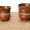 Wooden cocktail mugs