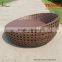 YH-8167 Rattan Wicker Sun Lounger Rattan Outdoor Round Sunbed