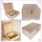 Top grade new arrival handmade decorative wooden Christmas gift box with hinge