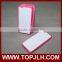 White PC case with TPU Edge uv printing phone case for iphone 6