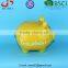 BSCI Audit Factory Ceramic Yellow Piggy Coin Bank, Ceramic Money Box