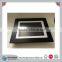 Matt Black and Hinged Wooden Photo Shadow Box With Glass