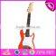 Best sale baby wooden musical guitar toy wholesale kids wooden musical guitar toy W07H014-S