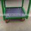 Danish Flower Trolley ,Plants Trolley, Steel Rolling Trolley Tool Cart