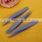 Colorful paint spraying stainless steel medical eyebrow tweezer in beauty salon