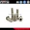 China Supplier M2 Stainless Steel Fully Thread Hex Socket Button Head Screws for Spare Part