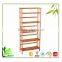 Creative Living Natural Bamboo Library Bookshelf