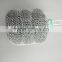 New 2pcs 6cm Stainless Steel Scrubber for Kitchen Clean ing stains scorches rust