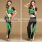 Profession belly dance pant set fusion mixed colors belly dancing wears