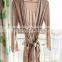 100% bamboo fiber women's bathrobe, terry cloth bathrobe,nightwear gown