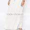 Personalized White Long Maxi Boho Skirt Models Competitive Price