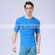 Custom Gym Fitness Workout T Shirt For Men Summer Style Seamless T Shirt