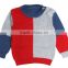 2017 2018 baby boys stylish contrast block color pullover sweaters