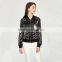 Wholesale ladies satin bomber jacket woman winter jacket custom bomber jacket