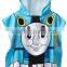 Reactive printing velour poncho hooded towel for kids