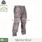 Camouflage hunting pants men,fashion design merino wool hiking pants