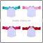 Children's Clothing White t Shirt Cold Shoulder Shirt Ruffle Ralgan Shirts Icing Ruffle Shirts