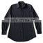 100% Cotton Design china made men's black ready made cotton shirt