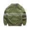 Western style long sleeve wholesale kids denim jacket