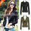 faux leather black plain cool streetwear custom varsity jacket wholesale