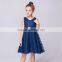 Wholesale boutique kids clothing baby girl frocks design pattens children lace evening dress