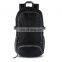 Black Nylon Light Weight Outdoor Travel Backpack