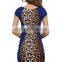 Professional leopard modern rockabilly dress