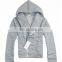 Customized CVC Fleece zip Hoodies/Pullover/ Sweatshirts/ Hooded Sweater/mens hoodies