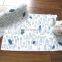 Cotton custom plain long wash towel hand towel tenugui