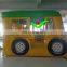 New arrived PVC Tarpaulin indoor using Inflatable Train Bouncer Combo