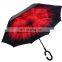 Newest design colorful china factory direct sale magic color change straight umbrella