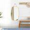 Solid Wood Bathroom Mirror Hanging Wall Anti-Explosion Fog-Proof Full Length Mirror