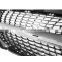 Diamond Grille Front Hood Grill 2014-2016 For Benz W117 CLA180 CLA200 Sliver