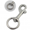 Unique Design Swivels Hooks Hardware Nickel White Swivel Eye Bolt Snap Hanging Hook